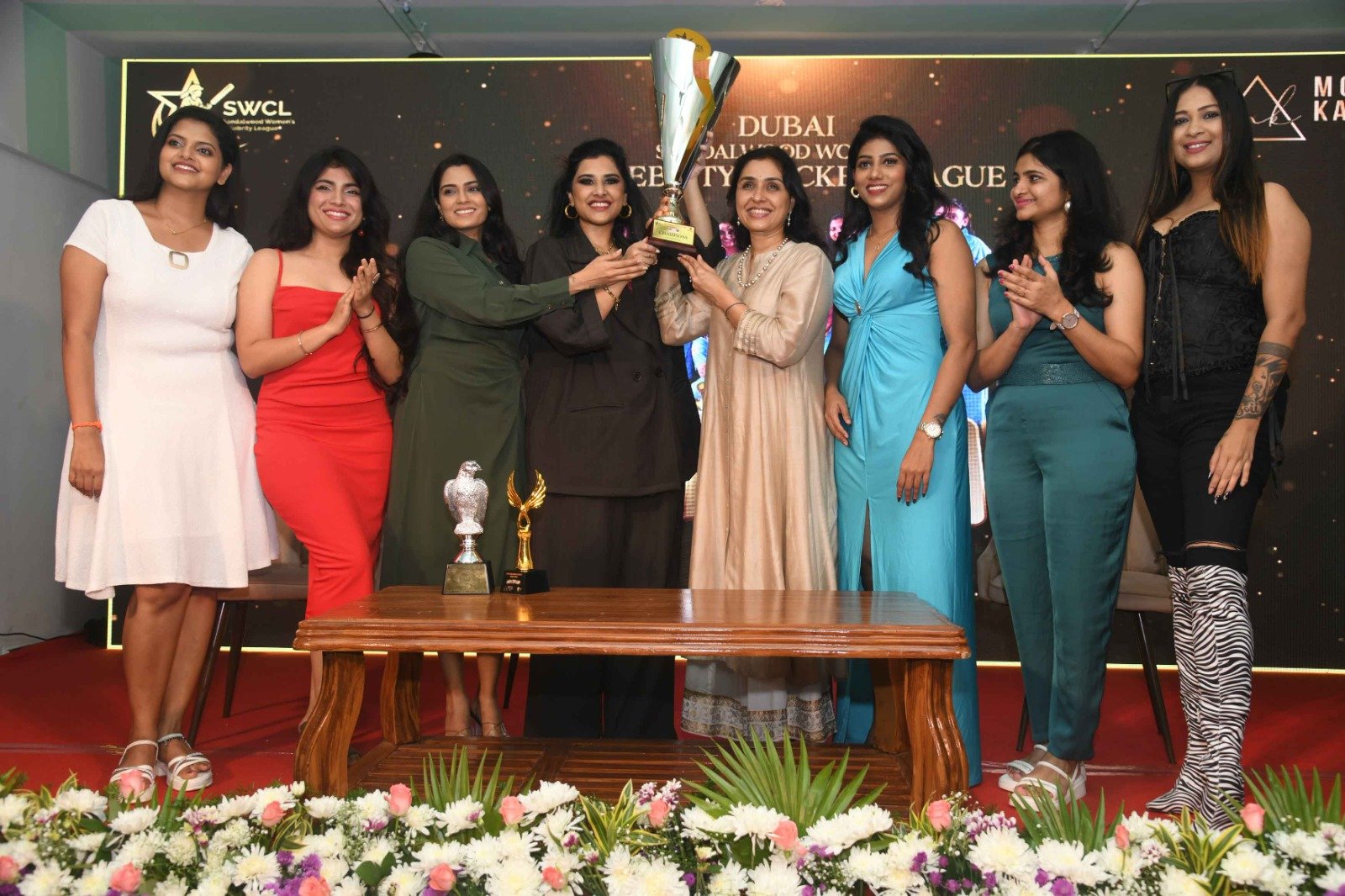 SWCL ಮೊದಲ ಆವೃತ್ತಿಯ ಚಾಂಪಿಯನ್ಸ್ "ಟೀಮ್ ಮಂಜುಳ" ತಂಡದಿಂದ ವಿಜಯೋತ್ಸವ