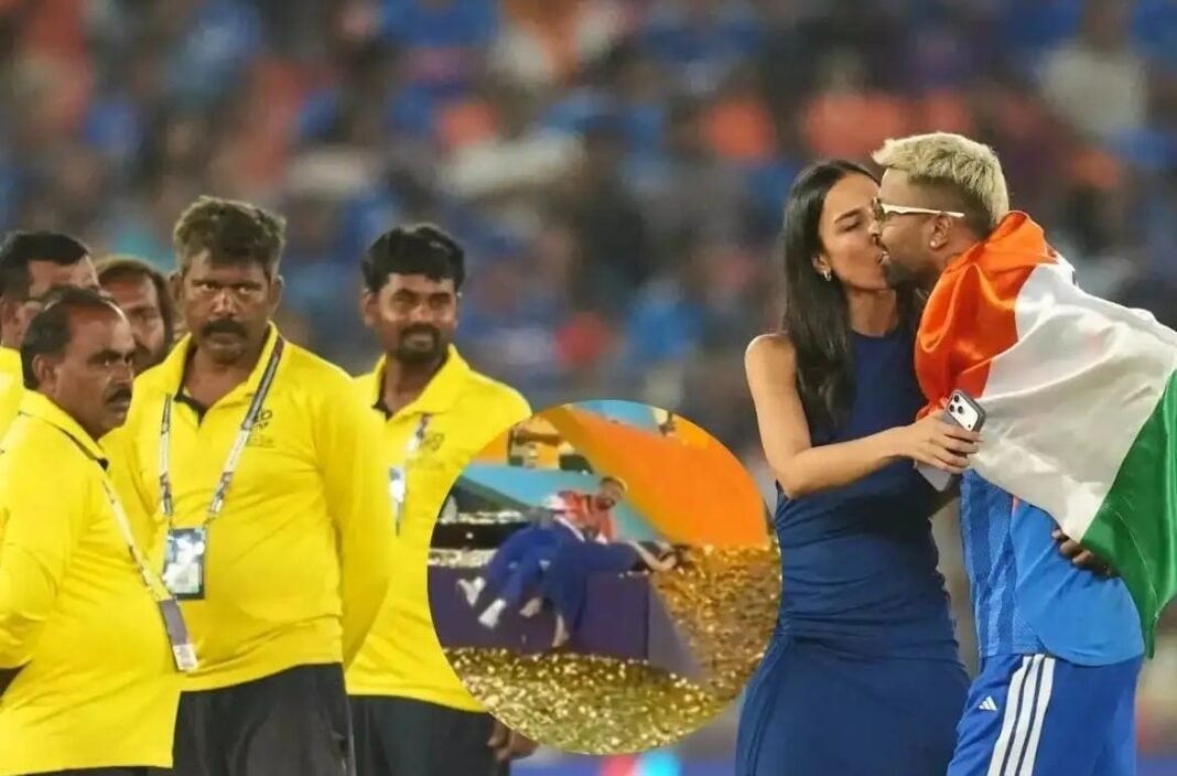 Hardik Pandya Mahika Sharma viral video T20 World Cup celebration