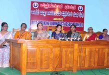 Hassan: ಹಾಸನ :ಹಾಸನ ಮಹಿಳಾ ದಿನಾಚರಣೆ ಜಾಥಾ: ಮಾ.7ರಿಂದ ಹಕ್ಕೊತ್ತಾಯ ಜಾಥಾ, ಮಾ.8ರಂದು ಬೃಹತ್ ಸಮಾವೇಶ ಹಾಸನ ಮಹಿಳಾ ದಿನಾಚರಣೆ ಜಾಥಾ ಕುರಿತು ಸುದ್ದಿಗೋಷ್ಠಿಯಲ್ಲಿ ಮಾತನಾಡುತ್ತಿರುವ ಡಾ. ಸಾವಿತ್ರಿ