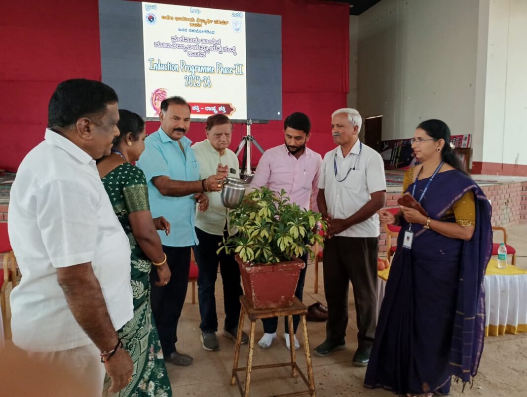 ಮಲೆನಾಡು ಇಂಜಿನಿಯರಿಂಗ್ ಕಾಲೇಜಿನಲ್ಲಿ ನಡೆದ ಕೌಶಲ್ಯ ತರಬೇತಿ ಕಾರ್ಯಕ್ರಮದಲ್ಲಿ ಮಾತನಾಡುತ್ತಿರುವ ಚೌಡುವಳ್ಳಿ ಜಗಧೀಶ್