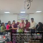 Hassan:ಹಾಸನ:ಹಾಸನದಲ್ಲಿ ಕಾನೂನು ಅರಿವು ಮತ್ತು ನೆರವು ಕಾರ್ಯಕ್ರಮ ಯಶಸ್ವಿ: ಮಕ್ಕಳ ಹಕ್ಕುಗಳ ಕುರಿತು ಜಾಗೃತಿ ಹಾಸನದಲ್ಲಿ ನಡೆದ ಕಾನೂನು ಅರಿವು ಕಾರ್ಯಕ್ರಮದಲ್ಲಿ ವಿದ್ಯಾರ್ಥಿಗಳು ಮತ್ತು ಗಣ್ಯರು ಭಾಗವಹಿಸಿದ ದೃಶ್ಯ