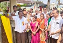 Channarayapatna:ಚನ್ನರಾಯಪಟ್ಟಣ:ಚನ್ನರಾಯಪಟ್ಟಣದಲ್ಲಿ ಡಾ. ರಾಜ್ಕುಮಾರ್ & ಪುನೀತ್ ರಾಜಕುಮಾರ್ ಪುತ್ತಳಿ ನಿರ್ಮಾಣ ಶೀಘ್ರ: ಶಾಸಕ ಸಿ.ಎನ್. ಬಾಲಕೃಷ್ಣ ಡಾ. ರಾಜ್ಕುಮಾರ್ ಉದ್ಯಾನವನದಲ್ಲಿ ನಡೆದ ಕಾರ್ಯಕ್ರಮದಲ್ಲಿ ಶಾಸಕರಾದ ಸಿ.ಎನ್. ಬಾಲಕೃಷ್ಣ ಮಾತನಾಡುತ್ತಿರುವ ದೃಶ್ಯ