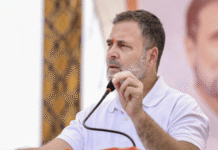 ನವದೆಹಲಿ:ಕೆಲವೇ ದಿನಗಳಲ್ಲಿ ಆರ್ಥಿಕ ಬಿರುಗಾಳಿ ಗ್ಯಾರಂಟಿ : ರಾಹುಲ್ ಗಾಂಧಿ ಎಚ್ಚರಿಕೆ ಭಾರತದ ಆರ್ಥಿಕ ಪರಿಸ್ಥಿತಿ ಕುರಿತು ಎಚ್ಚರಿಕೆ ನೀಡುತ್ತಿರುವ ರಾಹುಲ್ ಗಾಂಧಿ