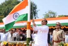ಸ್ವಾತಂತ್ರ್ಯೋತ್ಸವ: ಹಾಸನದಲ್ಲಿ ಸಚಿವ ಕೆ.ಎಂ.ಶಿವಲಿಂಗೇಗೌಡರಿಂದ ಧ್ವಜಾರೋಹಣ: ಎಲ್ಲ ಜಿಲ್ಲೆಗಳಿಗೂ ಸಚಿವರ ನೇಮಕ