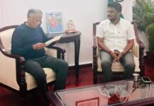 ಹಾಸನಾಂಬ ಮಹೋತ್ಸವ: ಭಕ್ತರ ಅನುಕೂಲಕ್ಕಾಗಿ ವಿಶೇಷ ರೈಲುಗಳ ಓಡಾಟಕ್ಕೆ ಸಚಿವ ವಿ. ಸೋಮಣ್ಣಗೆ ಸಂಸದ ಶ್ರೇಯಸ್ ಪಟೇಲ್ ಮನವಿ